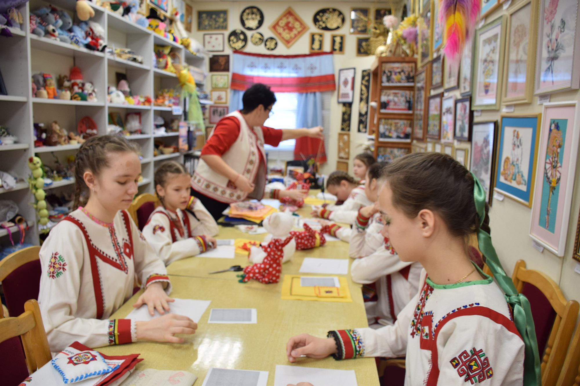 ЦЕНТР НАРОДНОГО ТВОРЧЕСТВА │Подведены итоги IV Республиканского детского  конкурса чувашской традиционной вышивки «В краю ста тысяч вышивок»